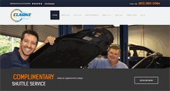 Desktop Screenshot of clarkeauto.net